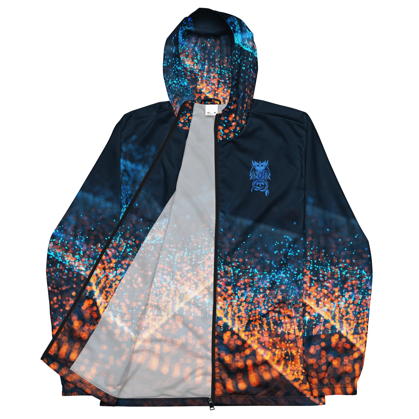 Electric Blue- Men’s windbreaker