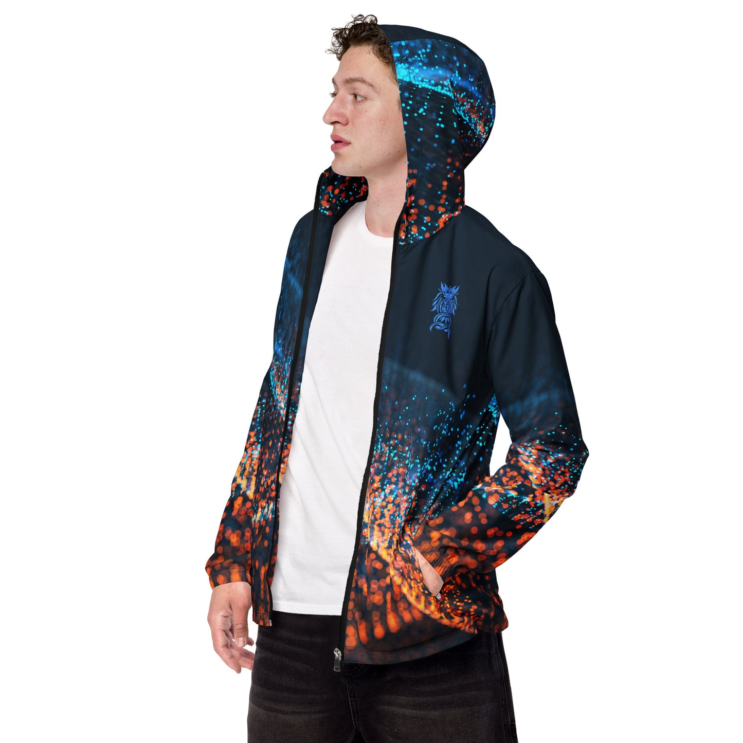 Electric Blue- Men’s windbreaker