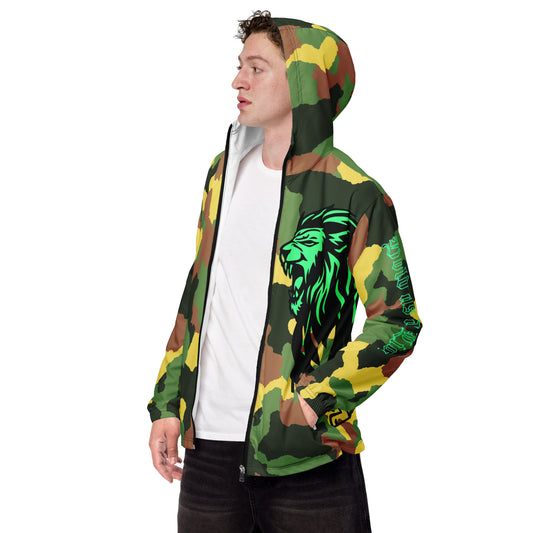 Green Camo- Men’s windbreaker