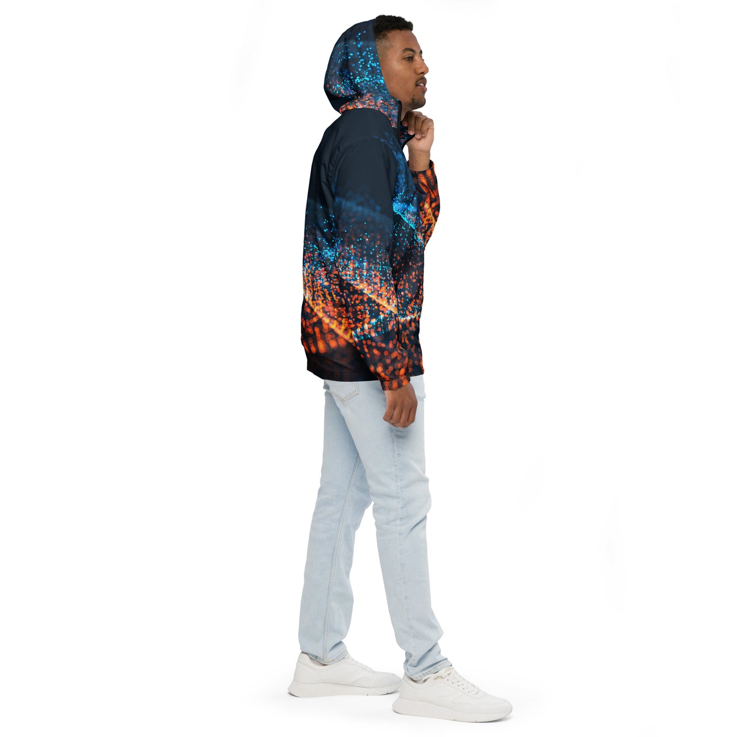 Electric Blue- Men’s windbreaker