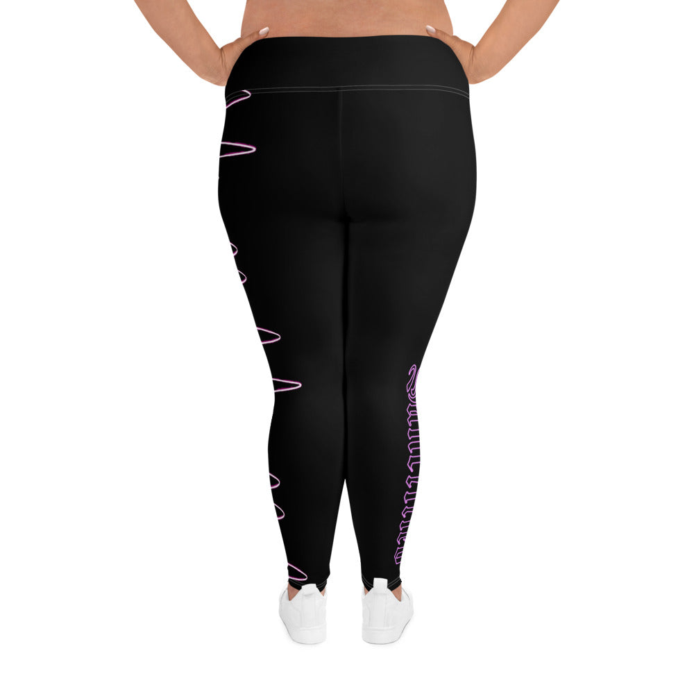 All-Over Print Plus Size Leggings