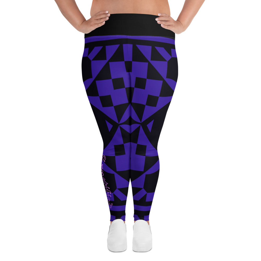 All-Over Print Plus Size Leggings