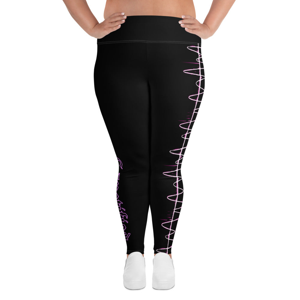 All-Over Print Plus Size Leggings