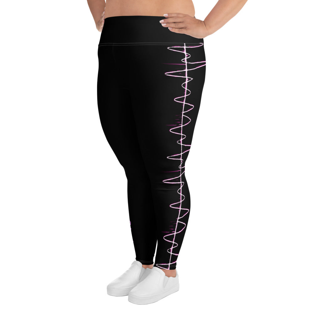 All-Over Print Plus Size Leggings