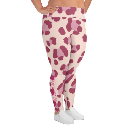 All-Over Print Plus Size Leggings