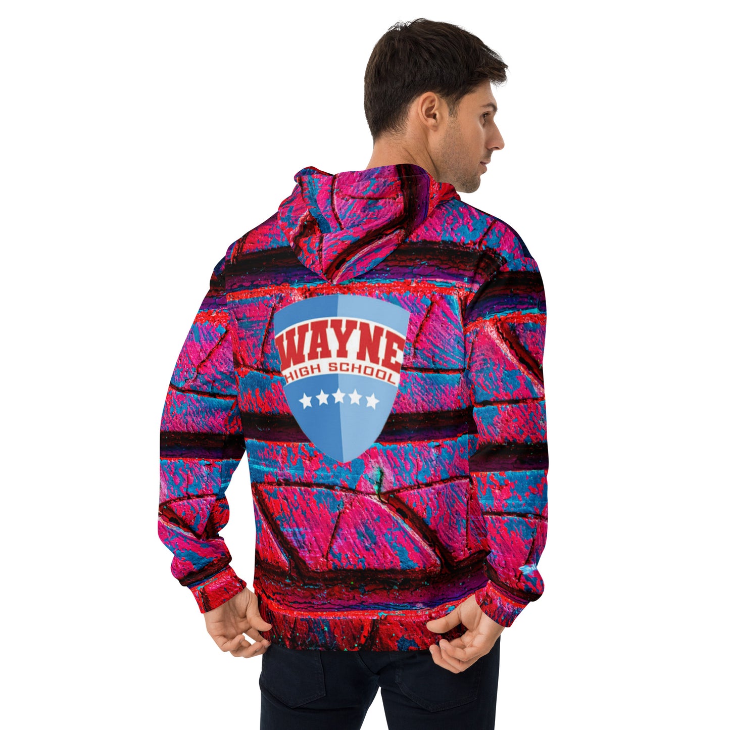 Wayne H.S. All-Over Print Unisex Hoodie