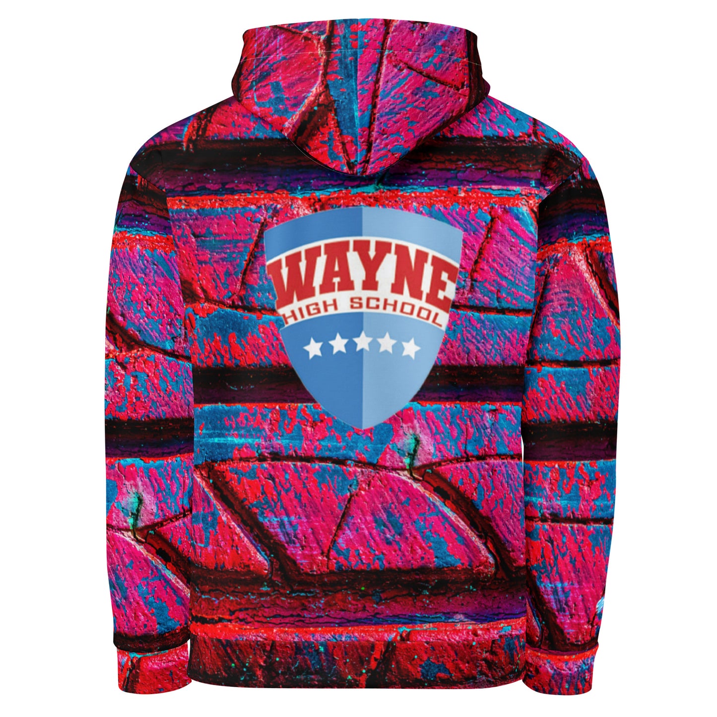 Wayne H.S. All-Over Print Unisex Hoodie