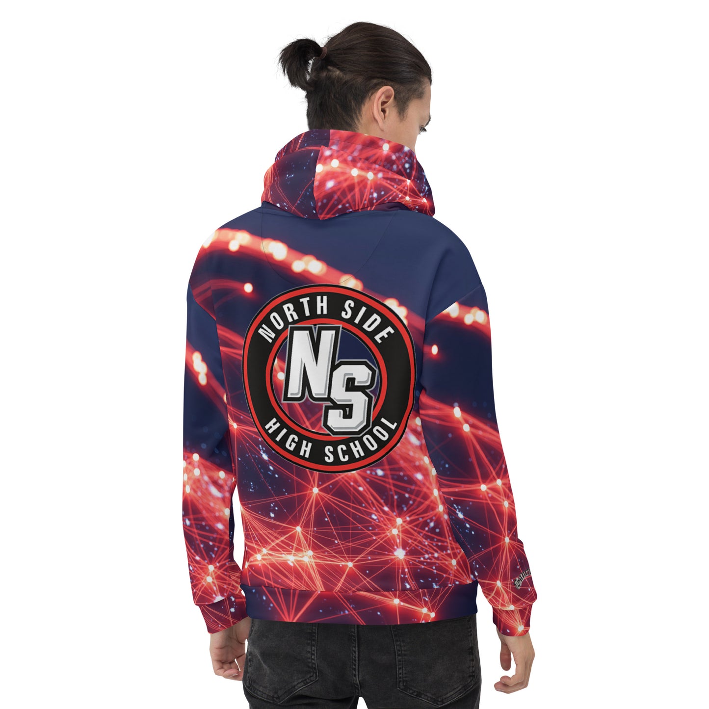 North Side H.S. All-Over Print Unisex Hoodie