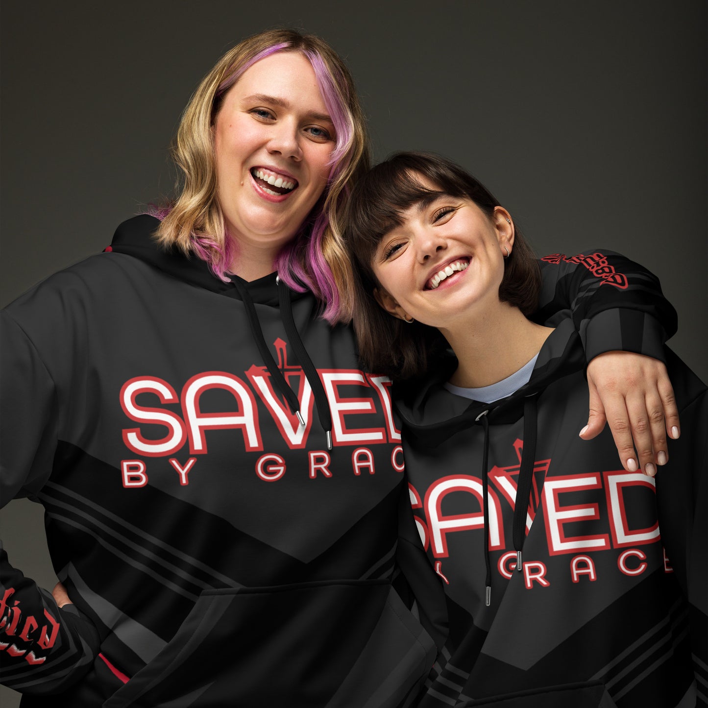 SAVED BY GRACE- Unisex Hoodie