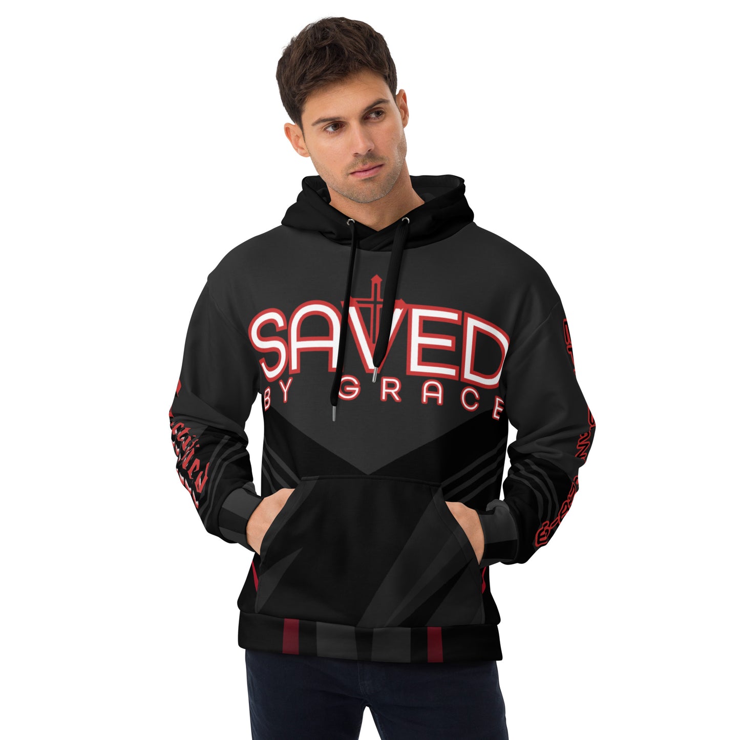 SAVED BY GRACE- Unisex Hoodie