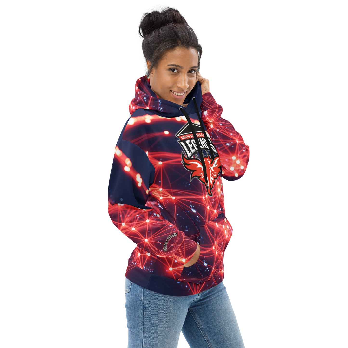 North Side H.S. All-Over Print Unisex Hoodie