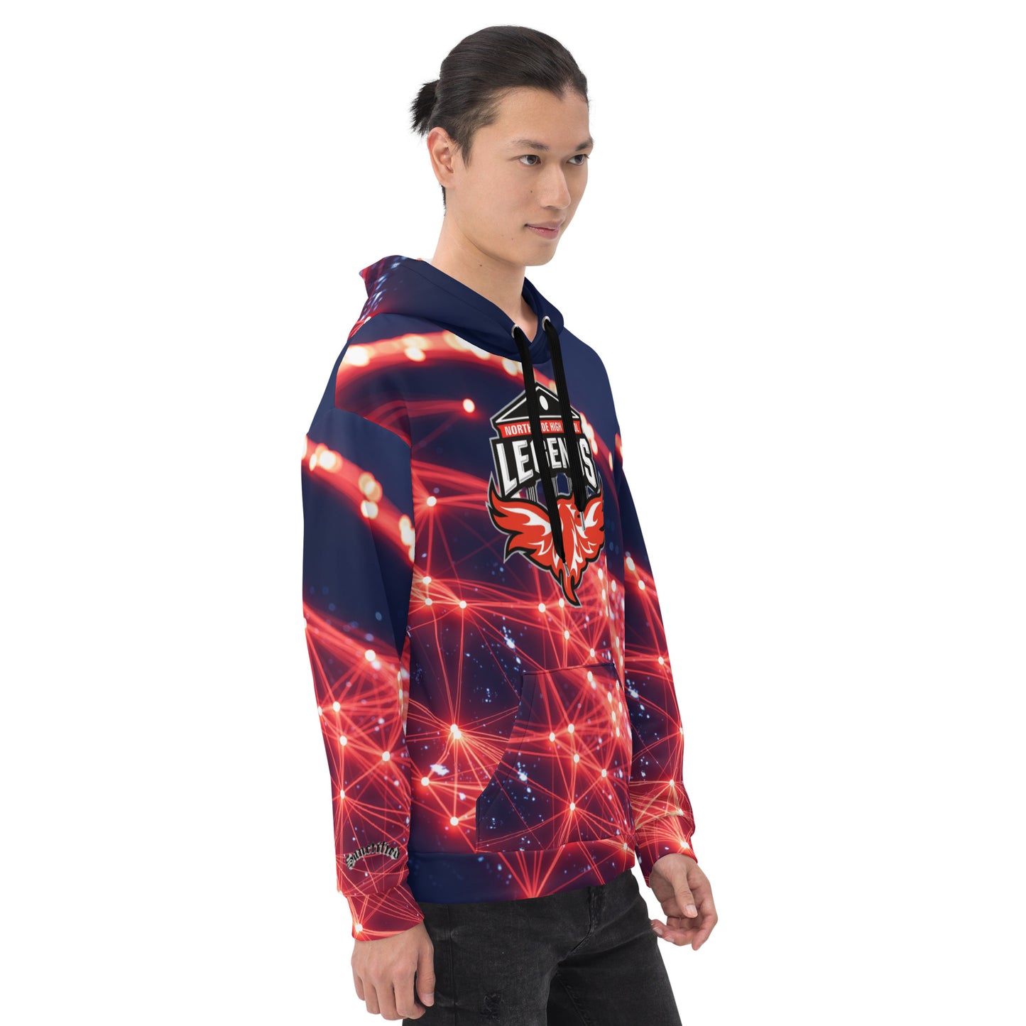 North Side H.S. All-Over Print Unisex Hoodie