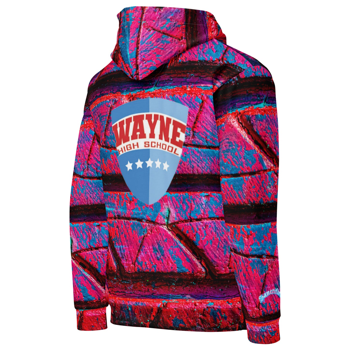 Wayne H.S. All-Over Print Unisex Hoodie