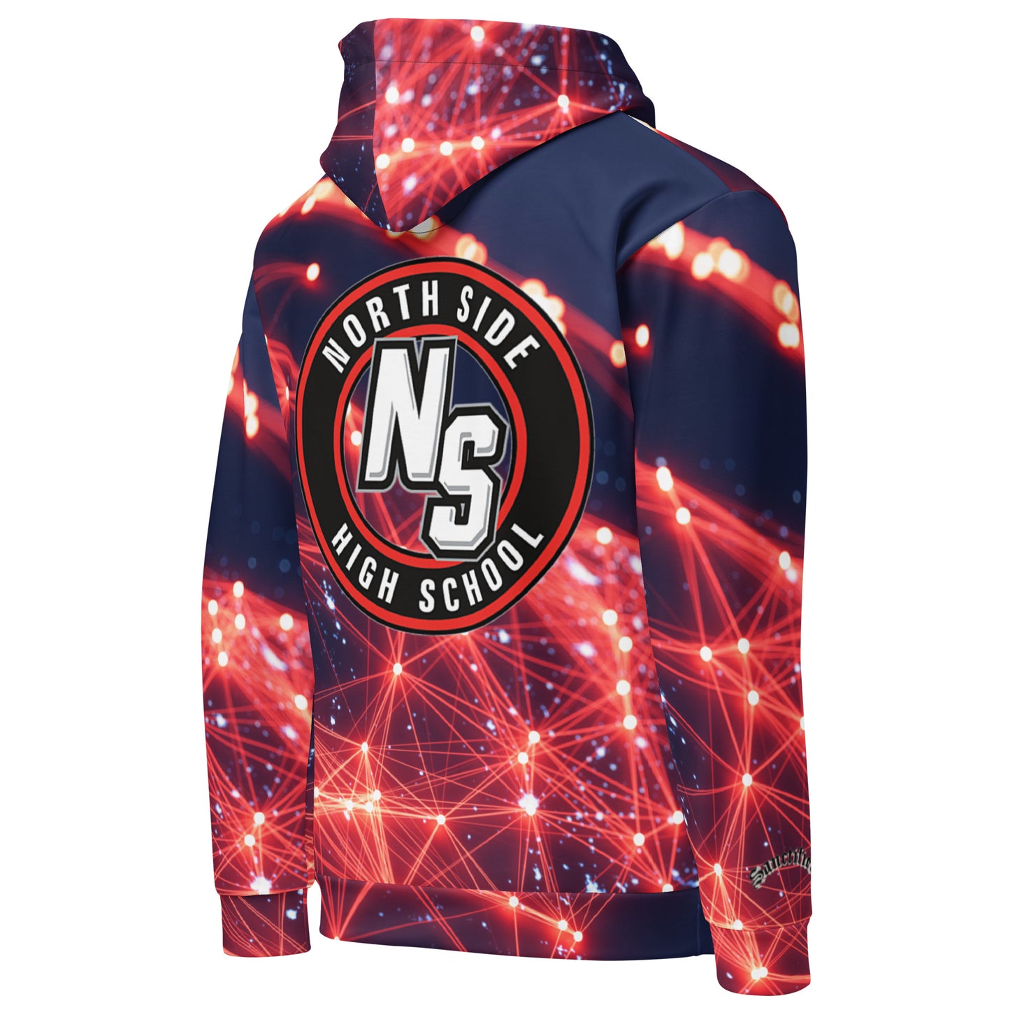 North Side H.S. All-Over Print Unisex Hoodie