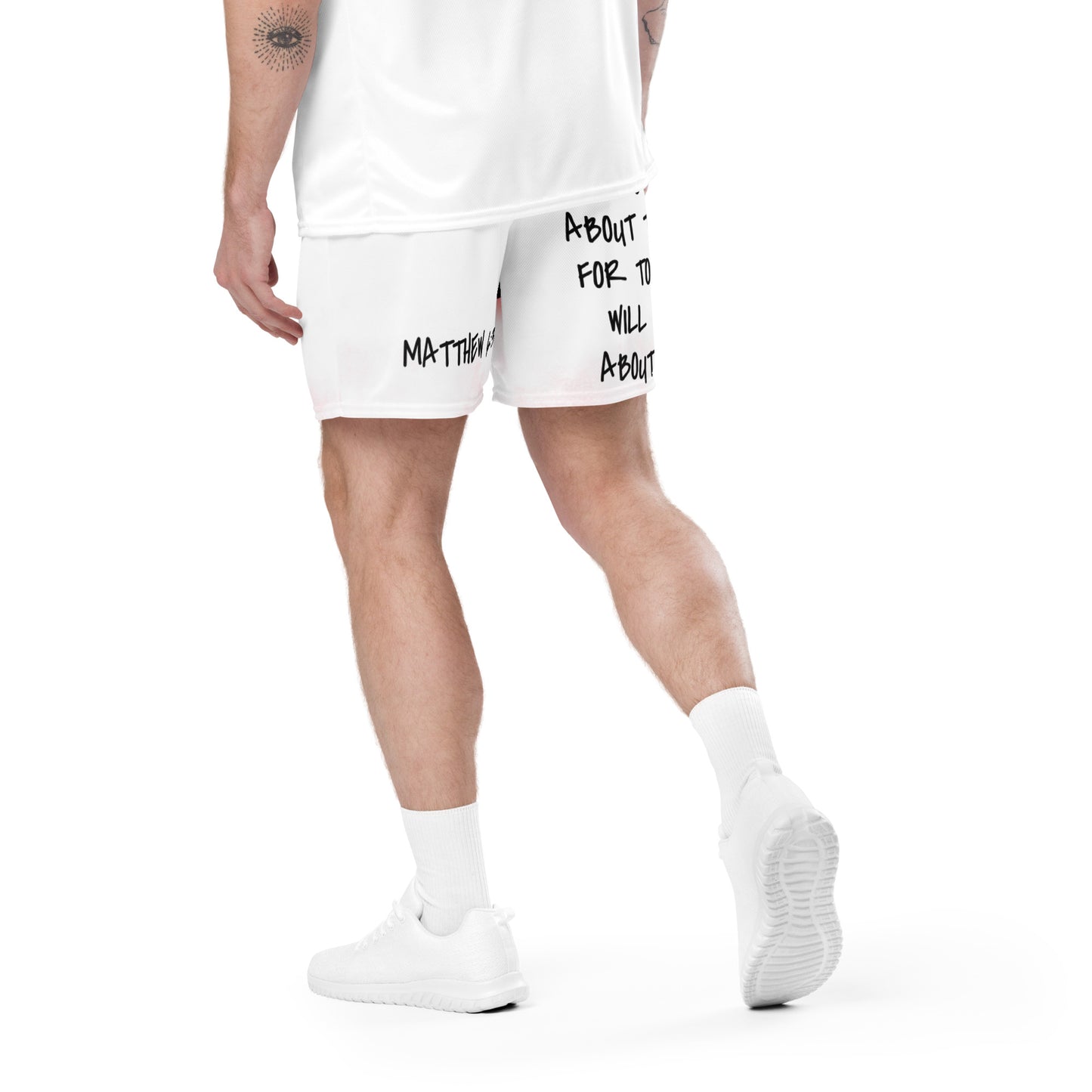 HAPPY DAYS- Unisex mesh shorts