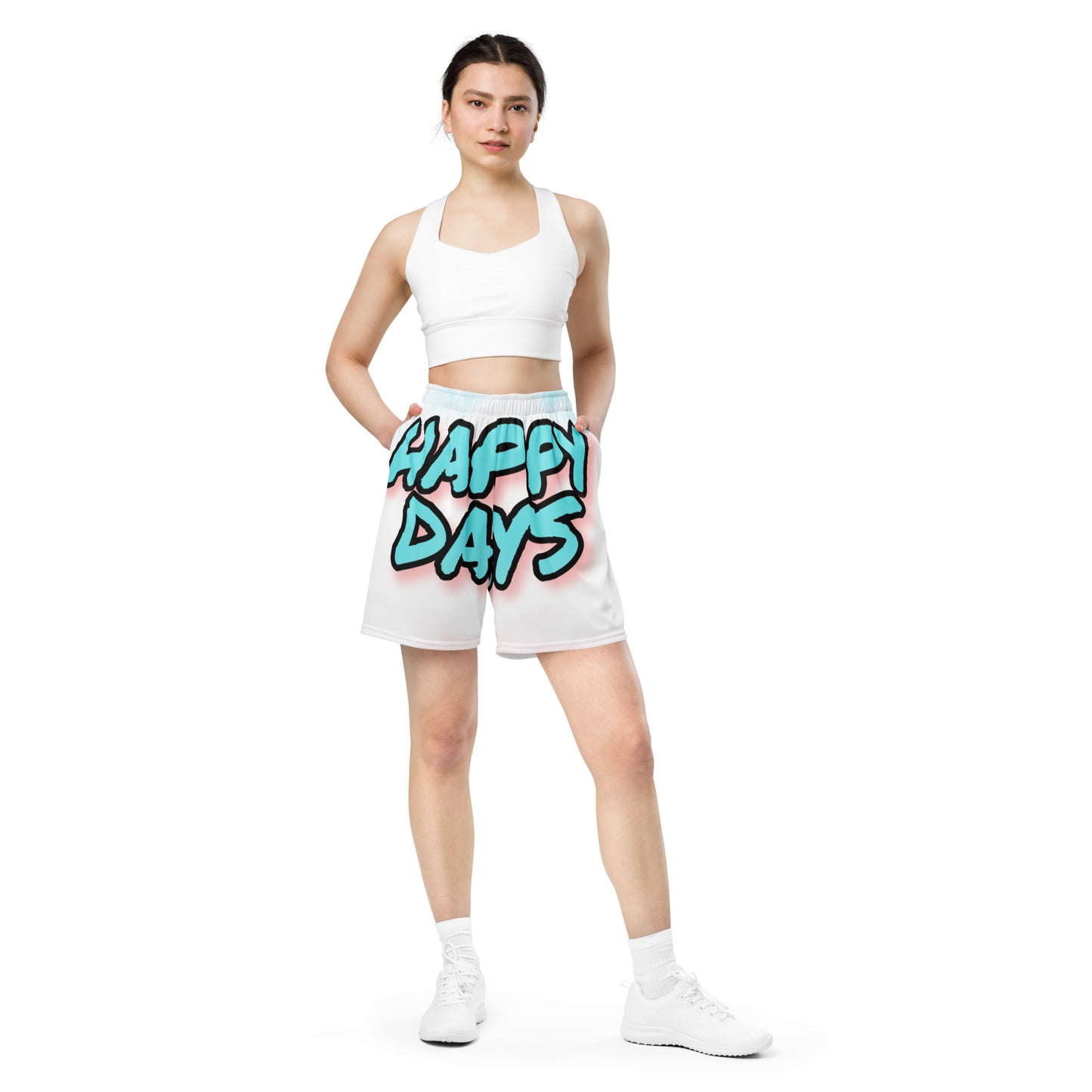 HAPPY DAYS- Unisex mesh shorts