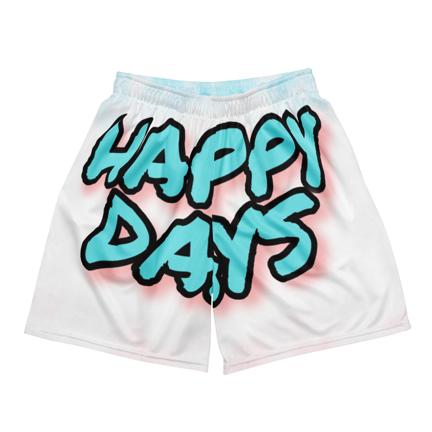 HAPPY DAYS- Unisex mesh shorts