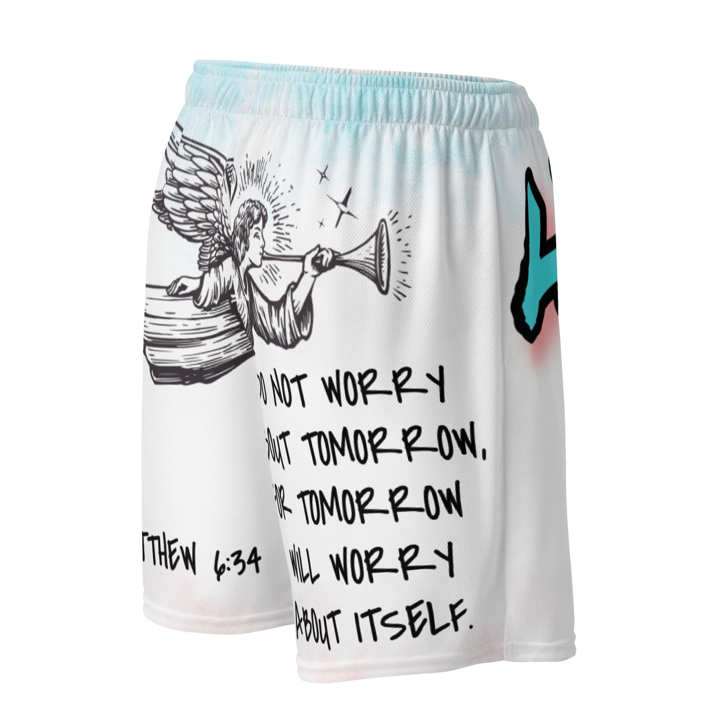 HAPPY DAYS- Unisex mesh shorts