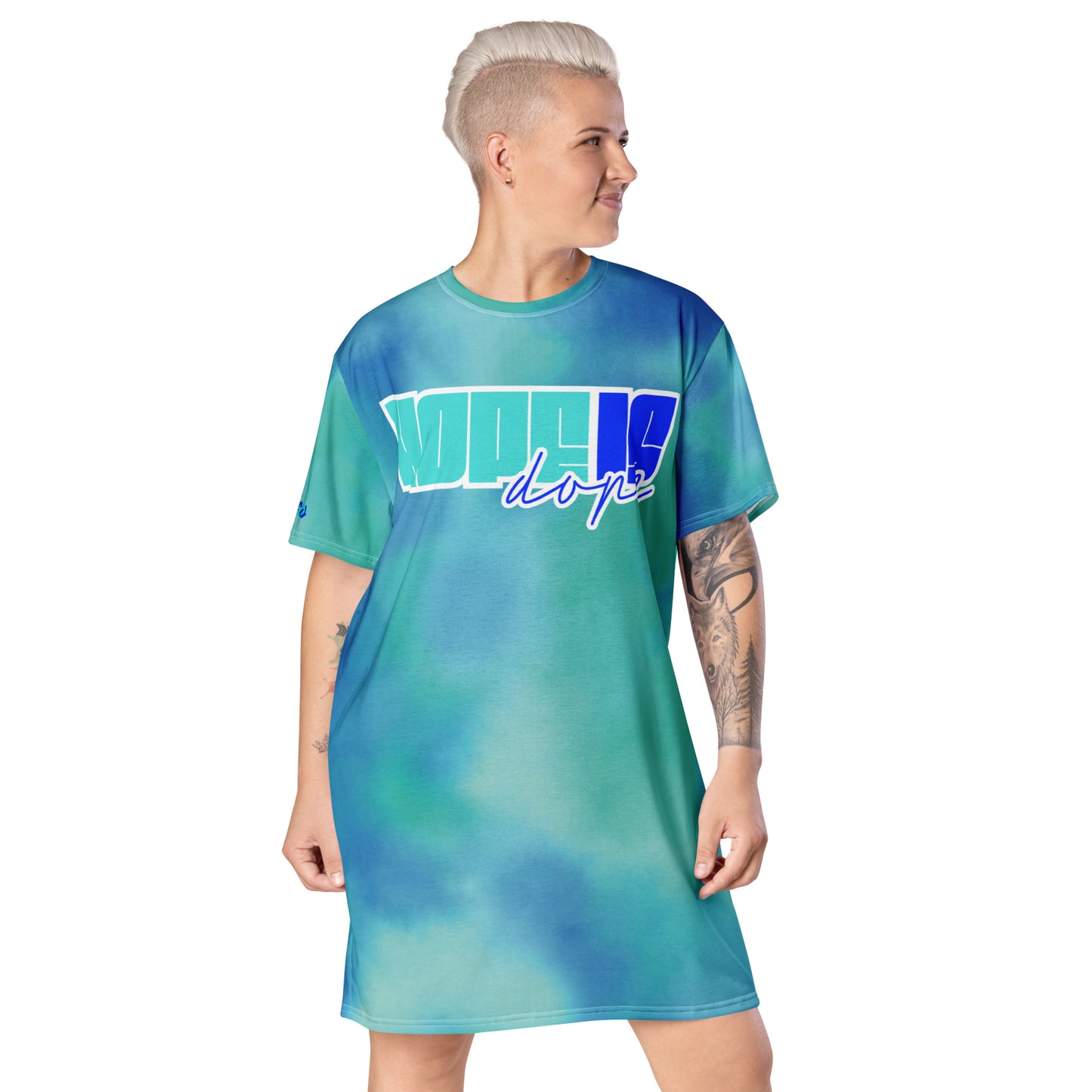 Hope is Dope T-shirt dress