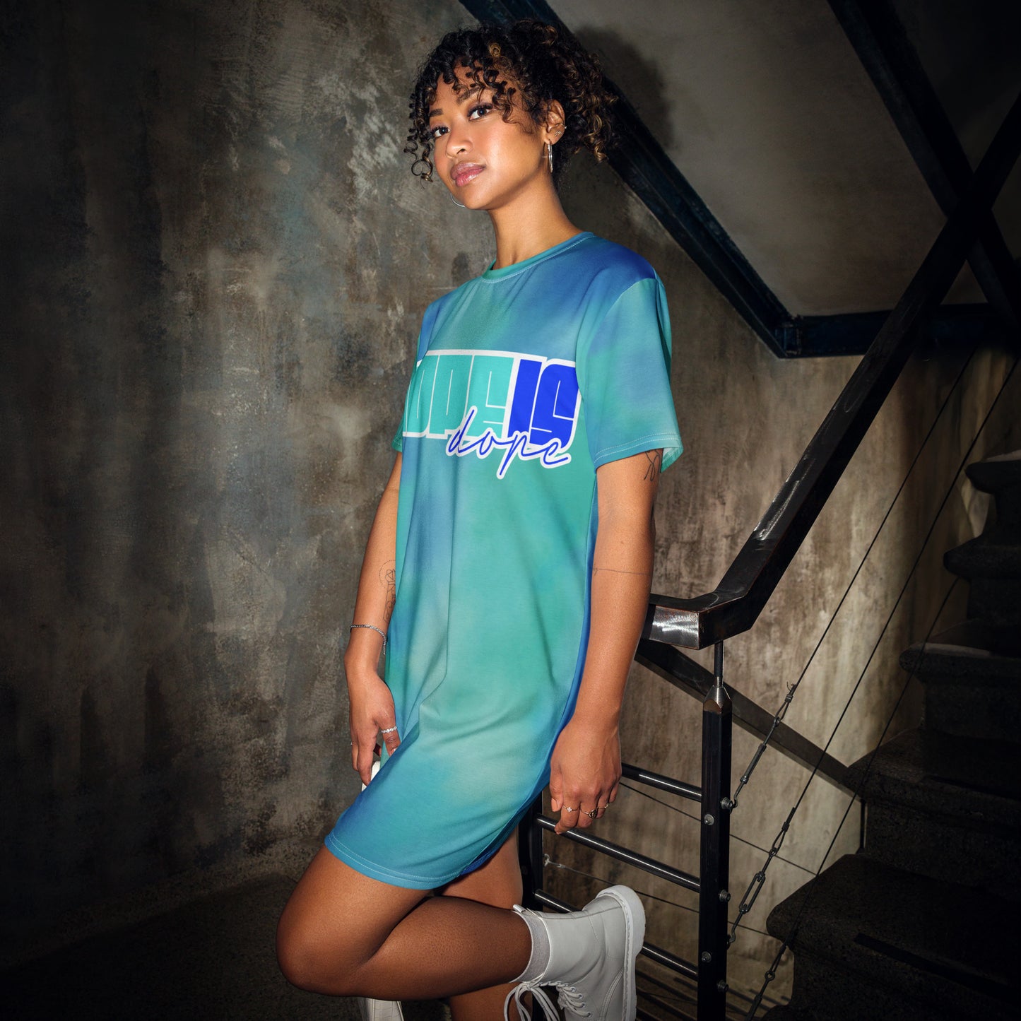 Hope is Dope T-shirt dress