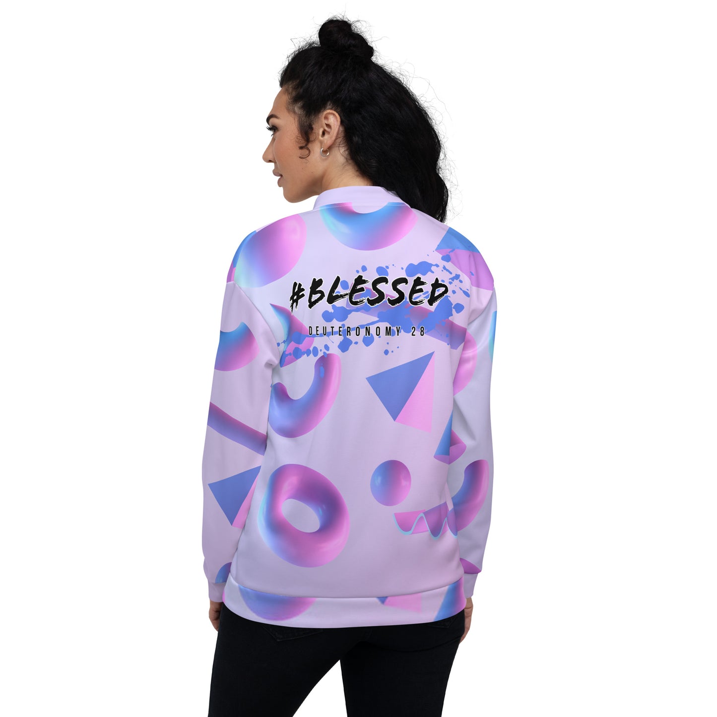 #Blessed- Unisex Bomber Jacket