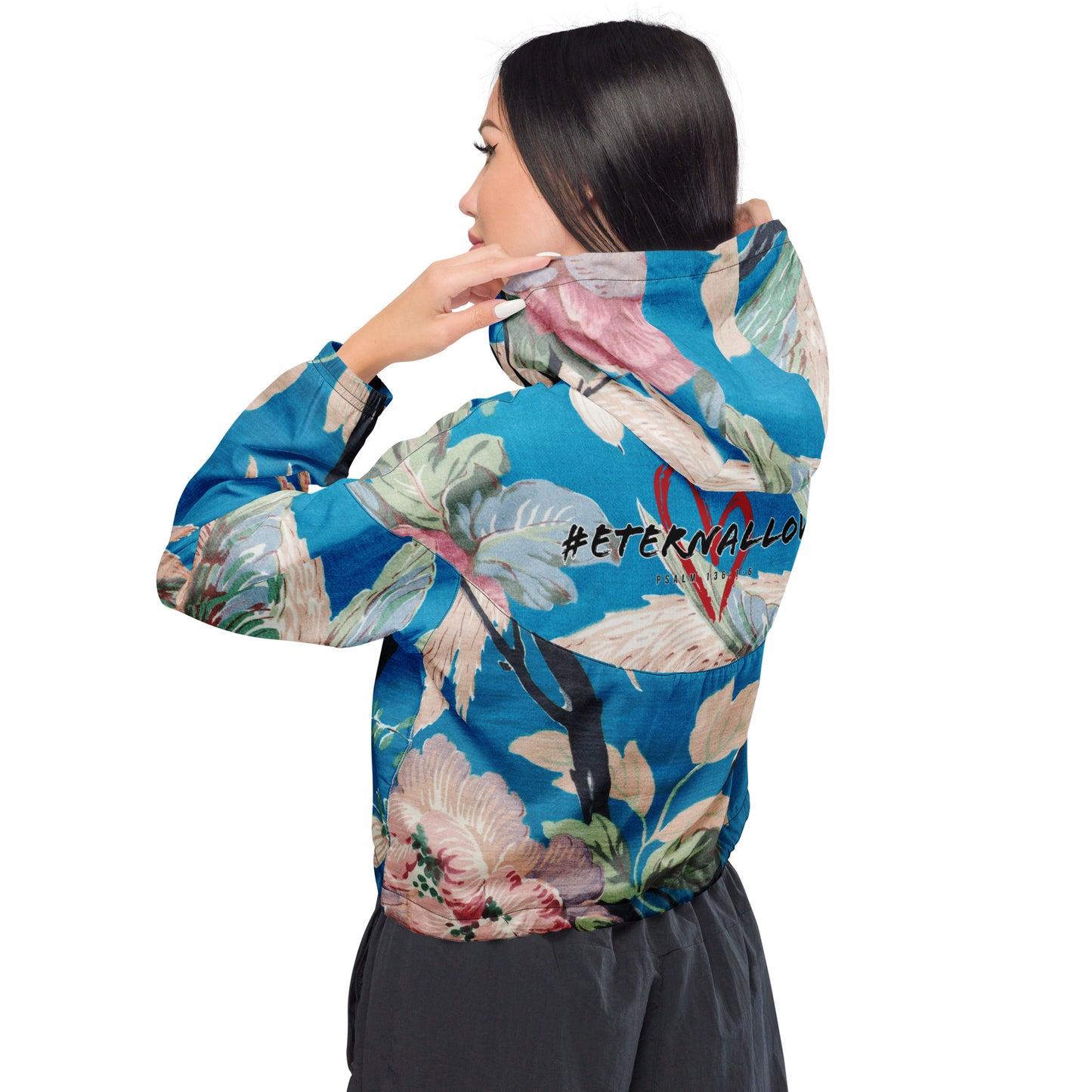 Everlasting Love- Women’s cropped windbreaker