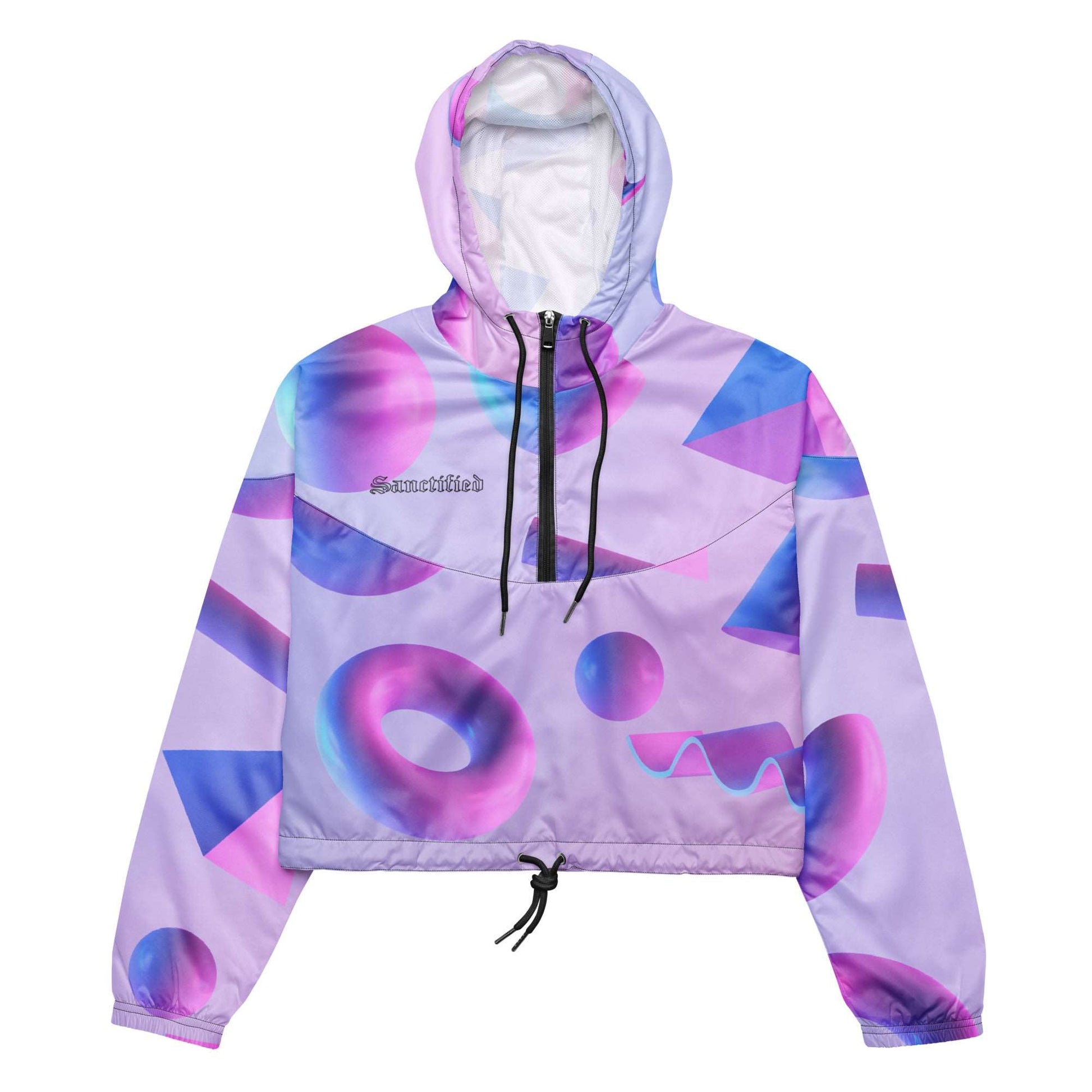 #Blessed- Women’s cropped windbreaker