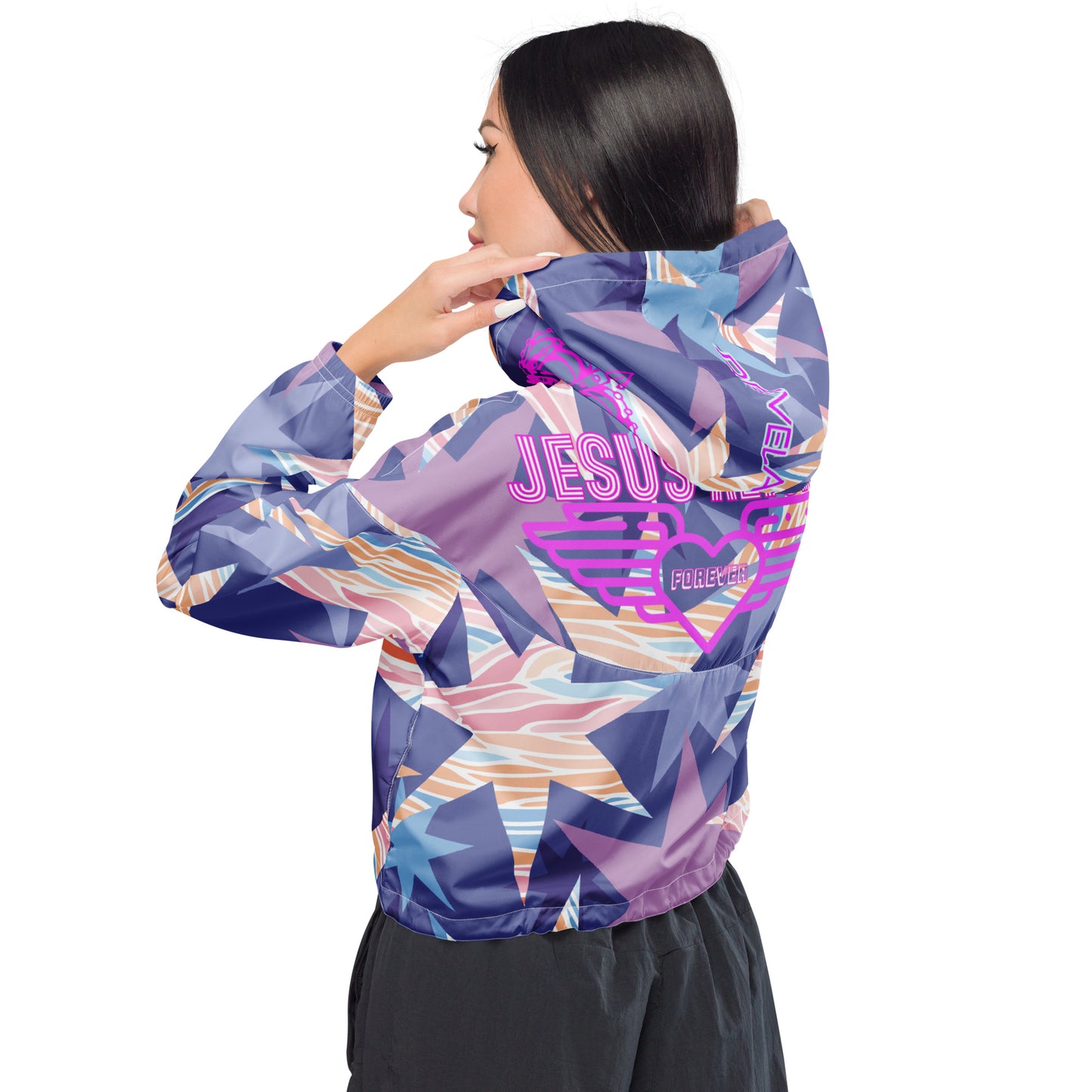 Women’s cropped windbreaker