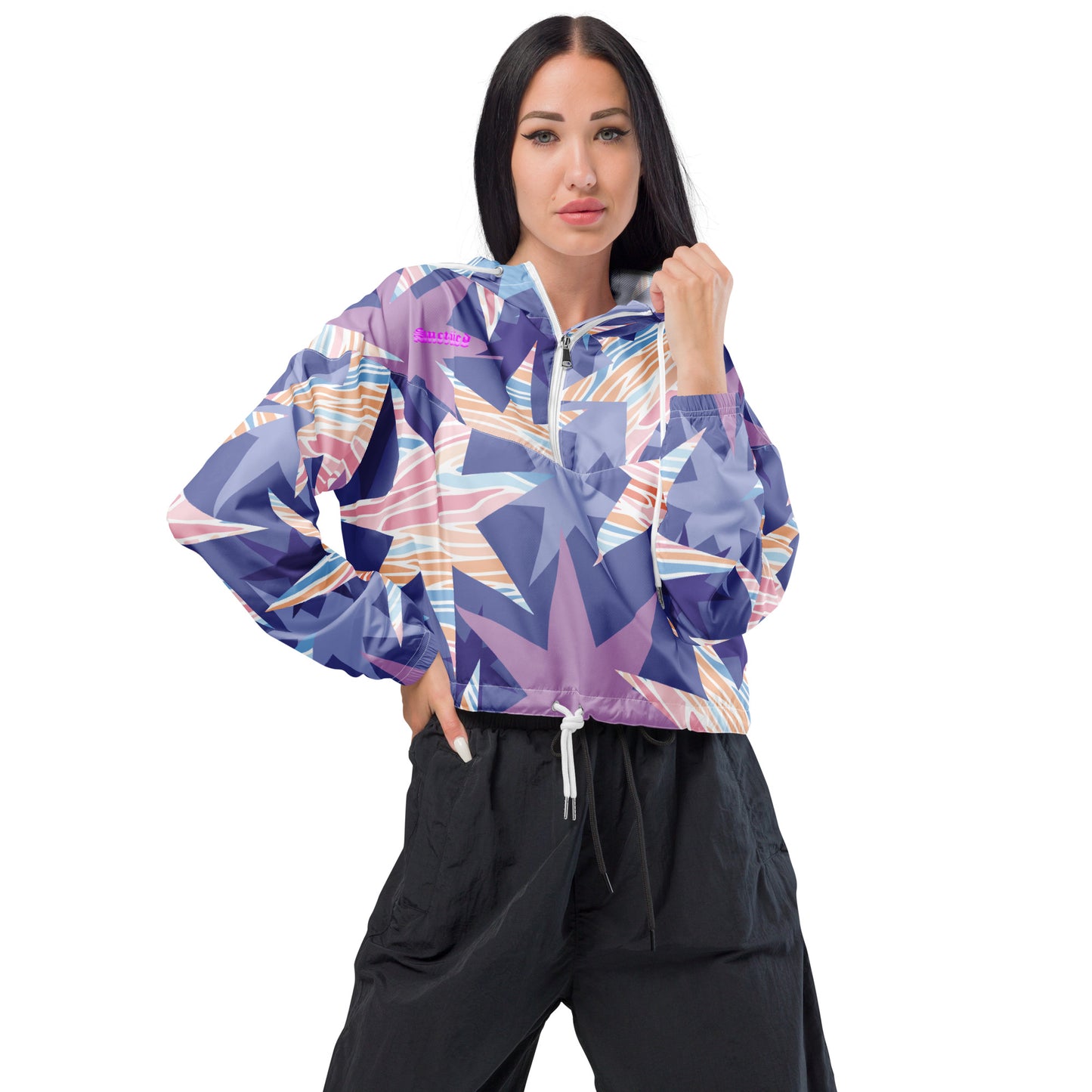 Women’s cropped windbreaker