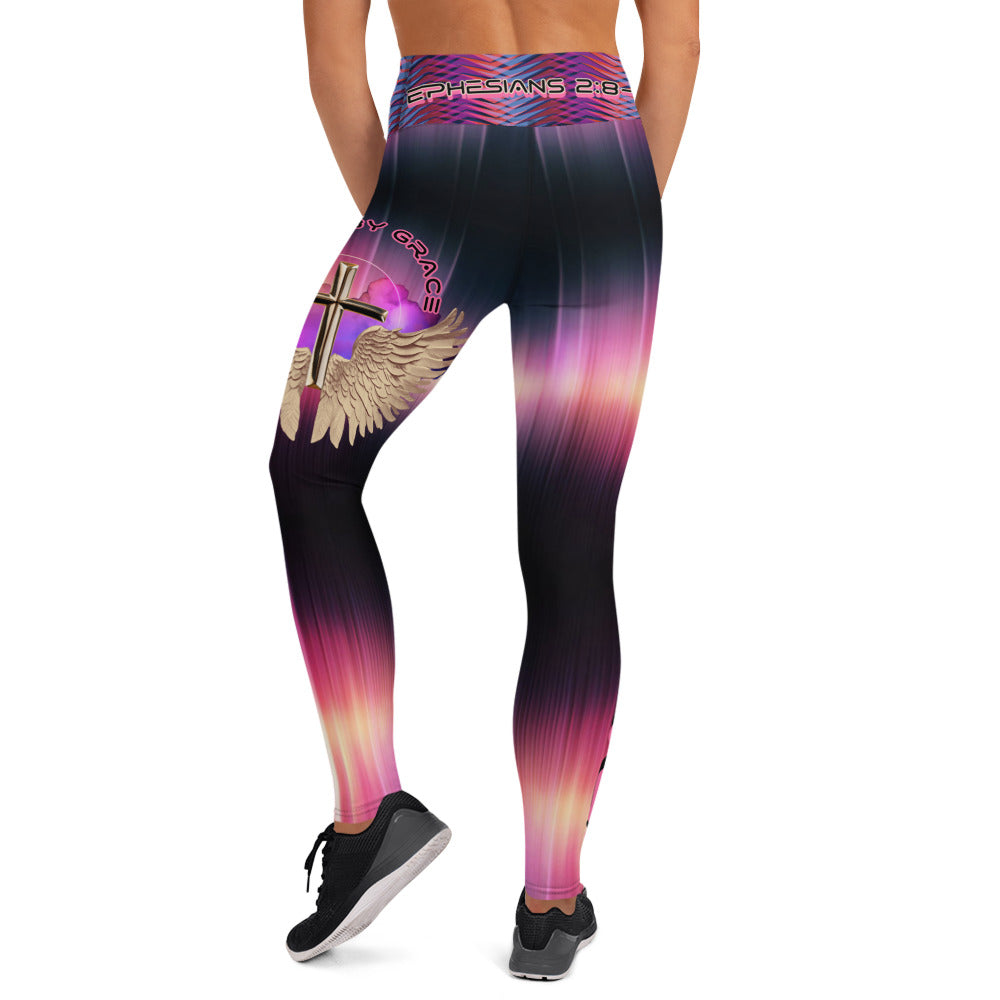 LIVIN' FORGIVEN- Yoga Leggings