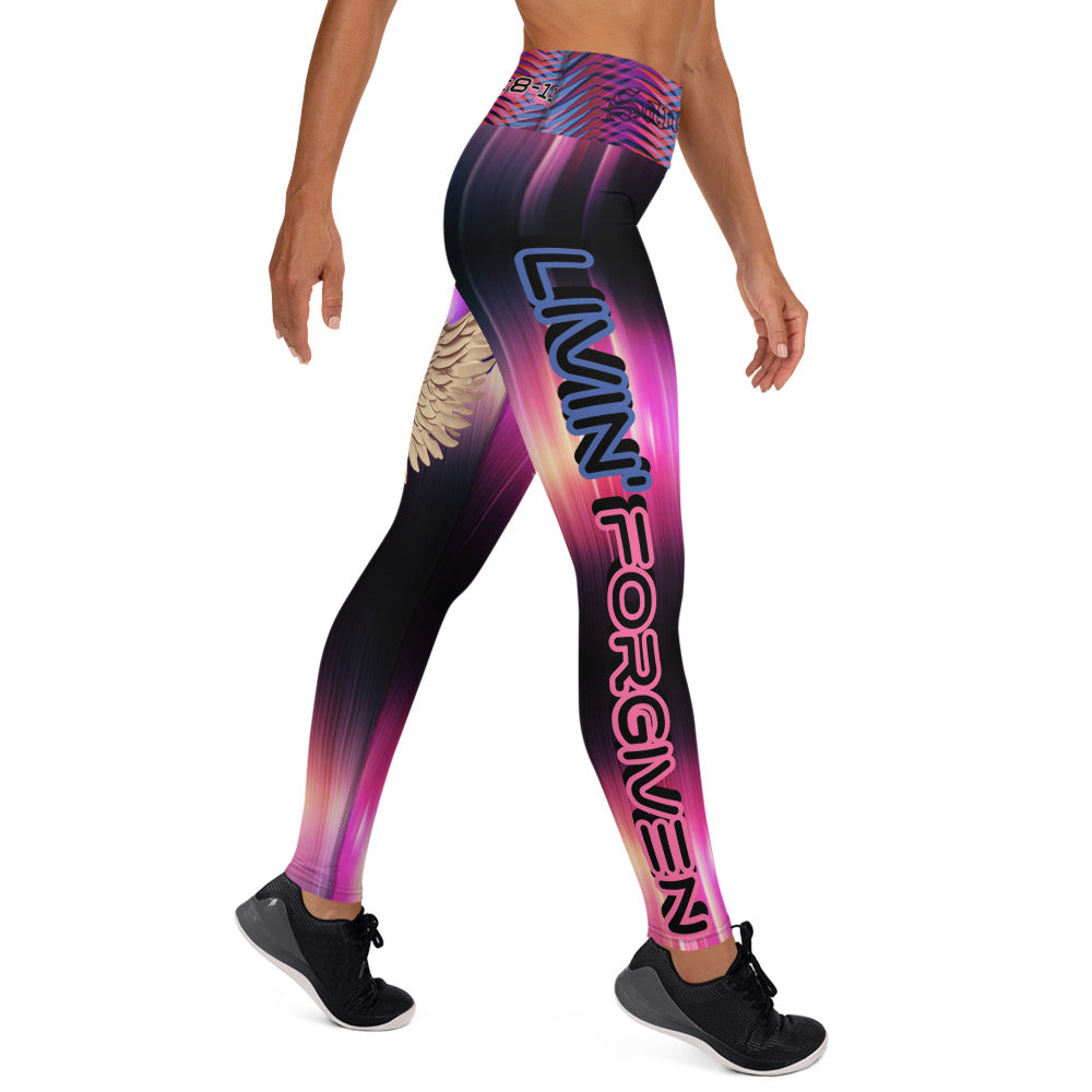 LIVIN' FORGIVEN- Yoga Leggings