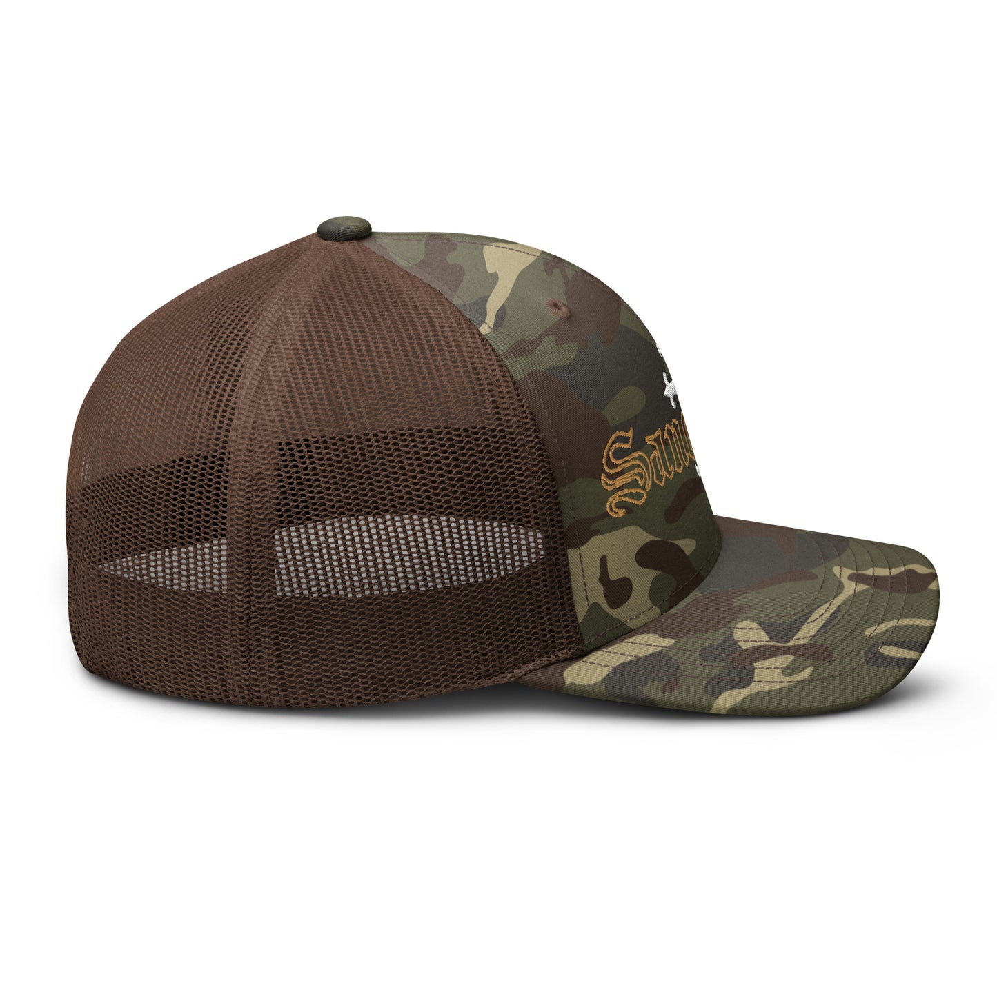 Sanctified- Camouflage trucker hat