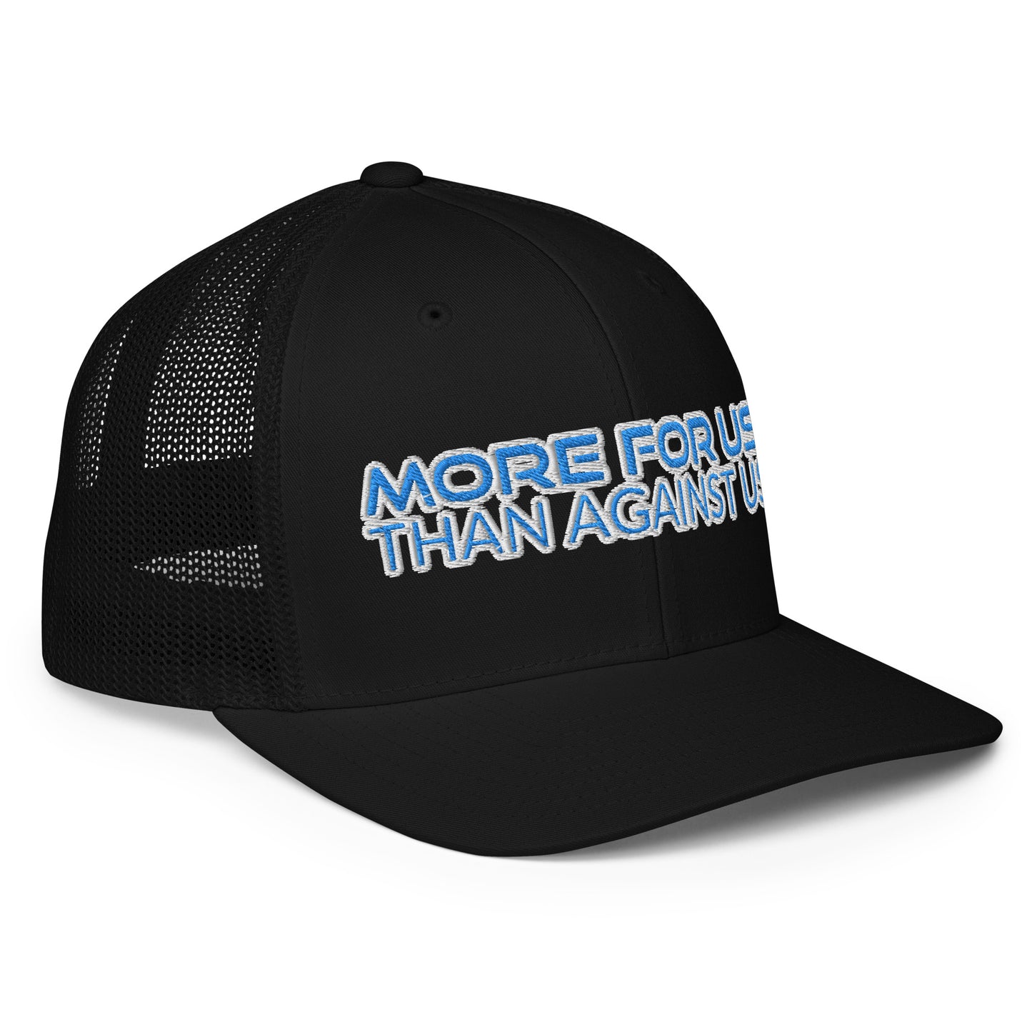 More for Us- Closed-back trucker cap