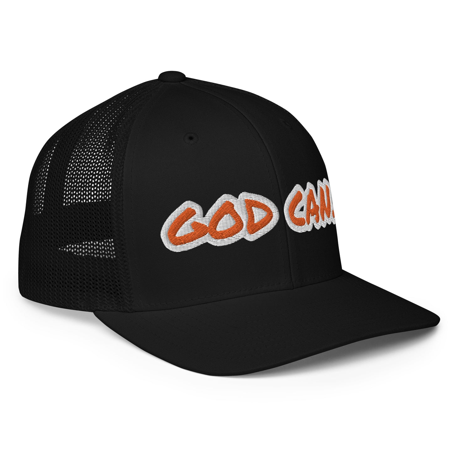 God Can- Closed-back trucker cap