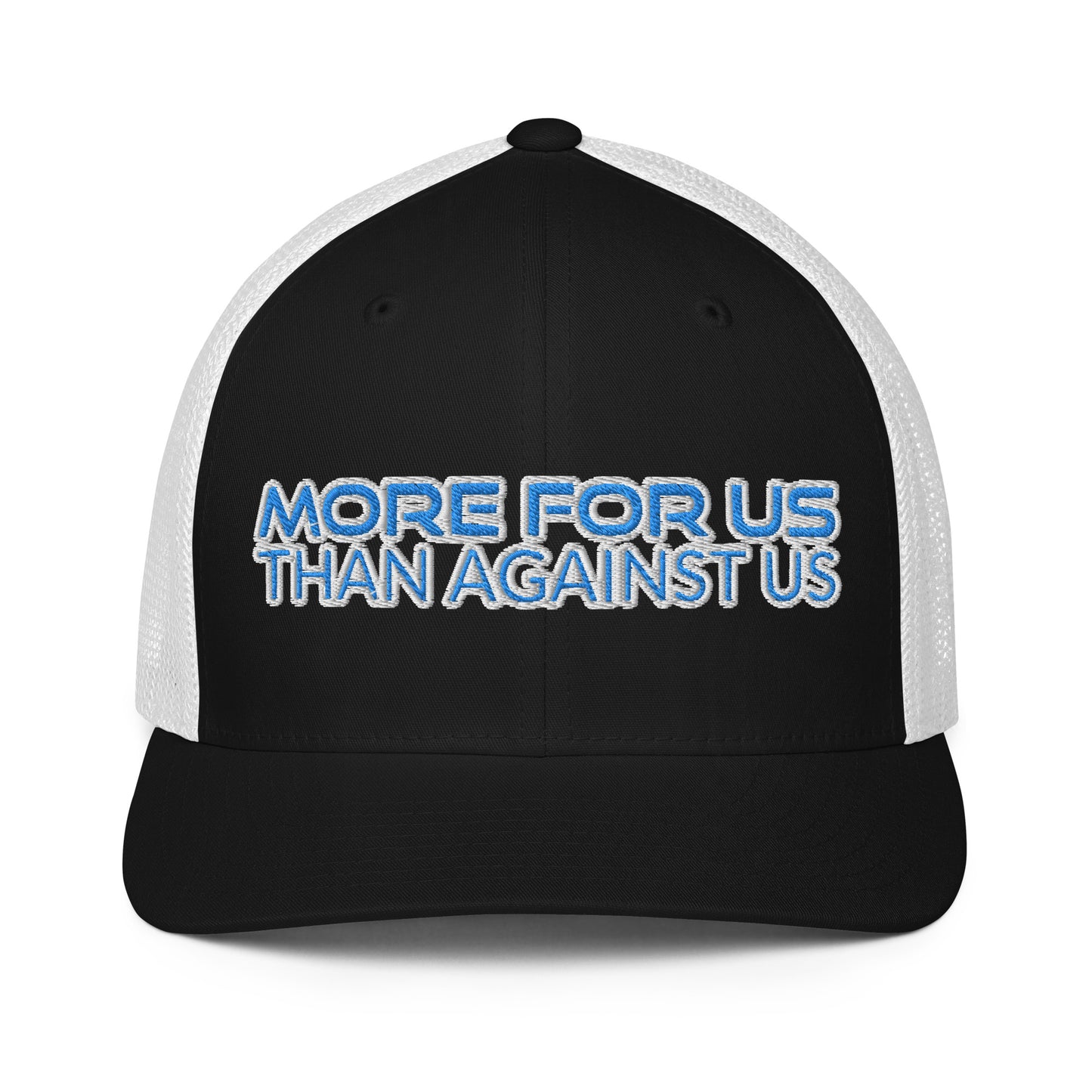 More for Us- Closed-back trucker cap