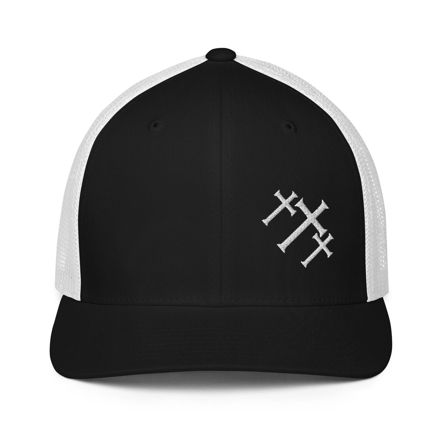 Trinity Crosses- Closed-back trucker cap