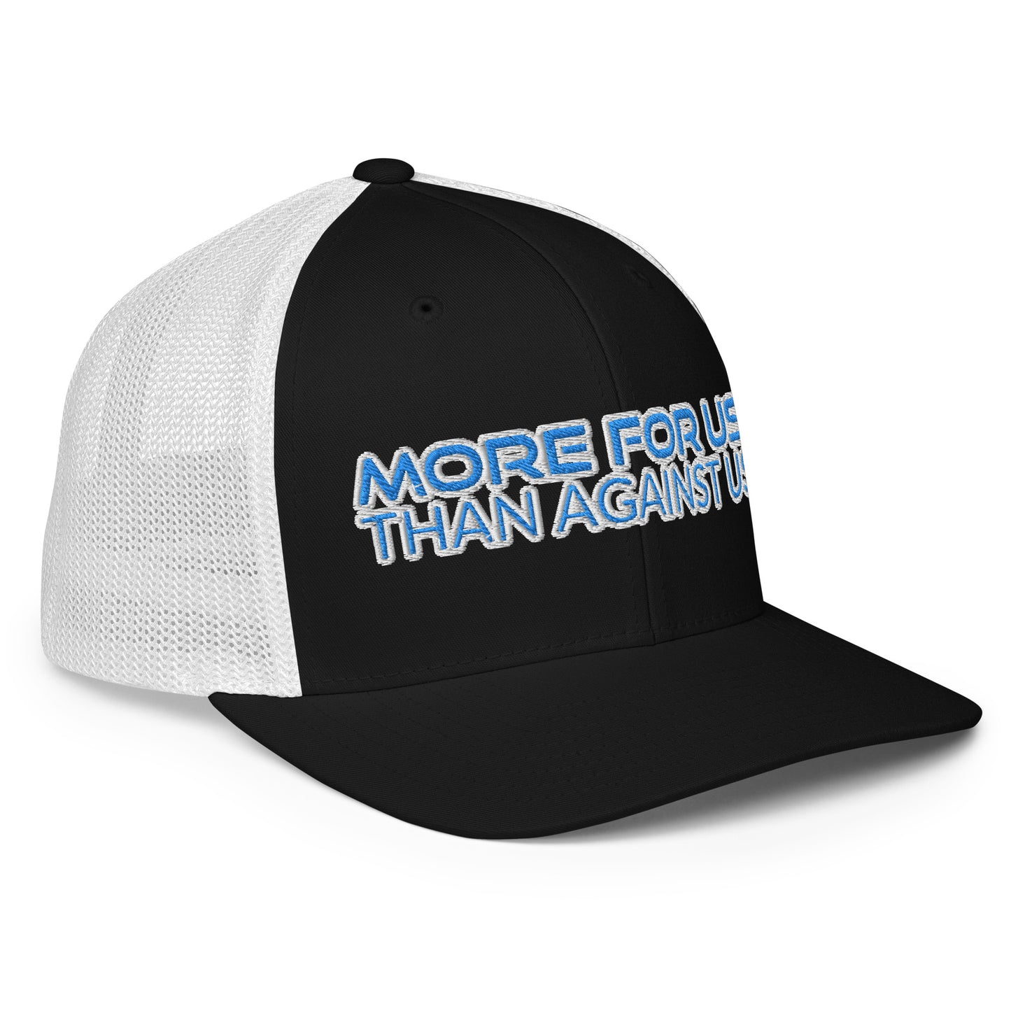 More for Us- Closed-back trucker cap