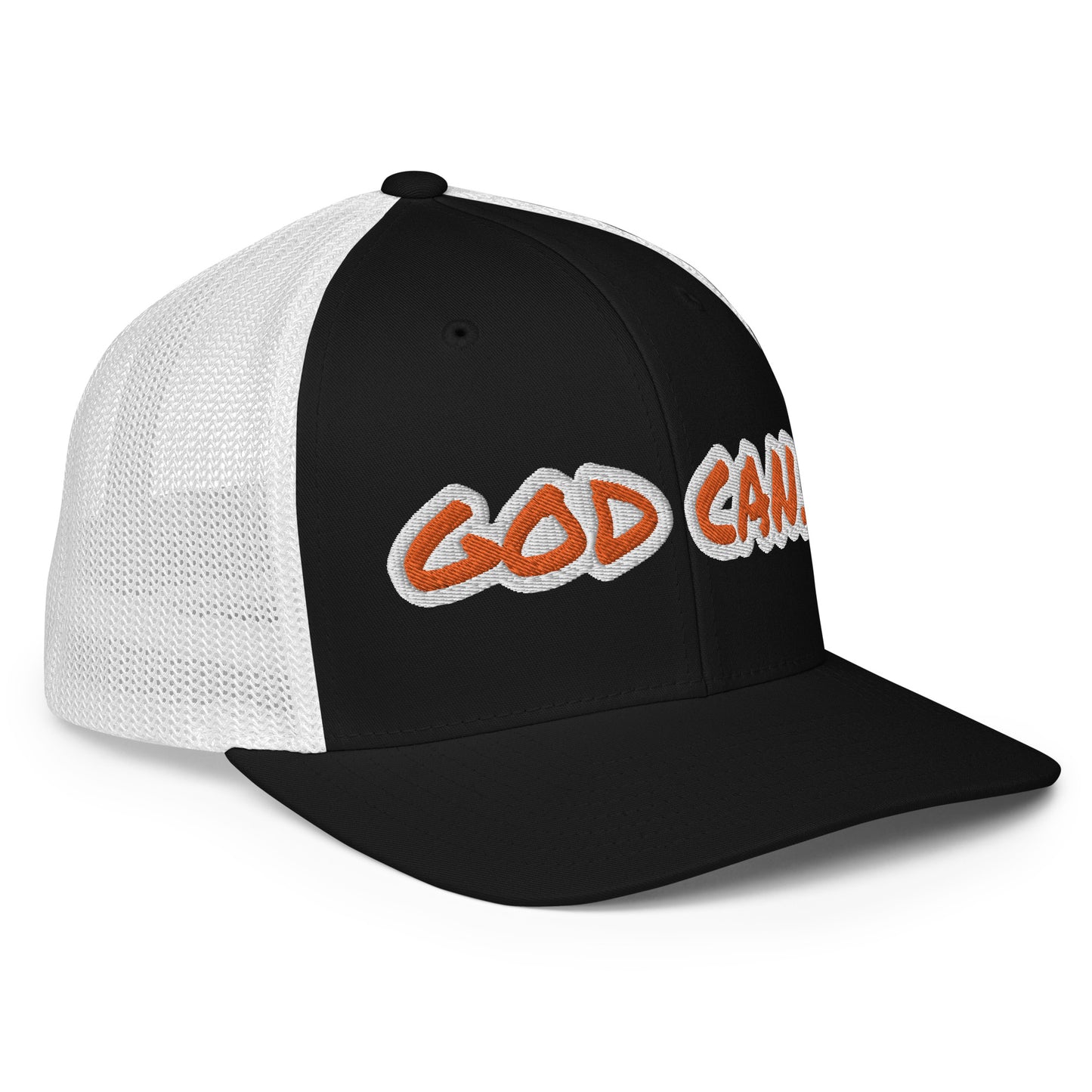 God Can- Closed-back trucker cap