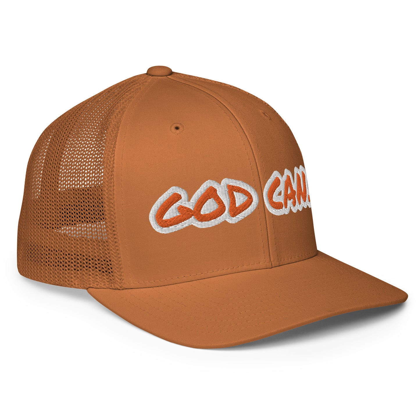 God Can.- Closed-back trucker cap
