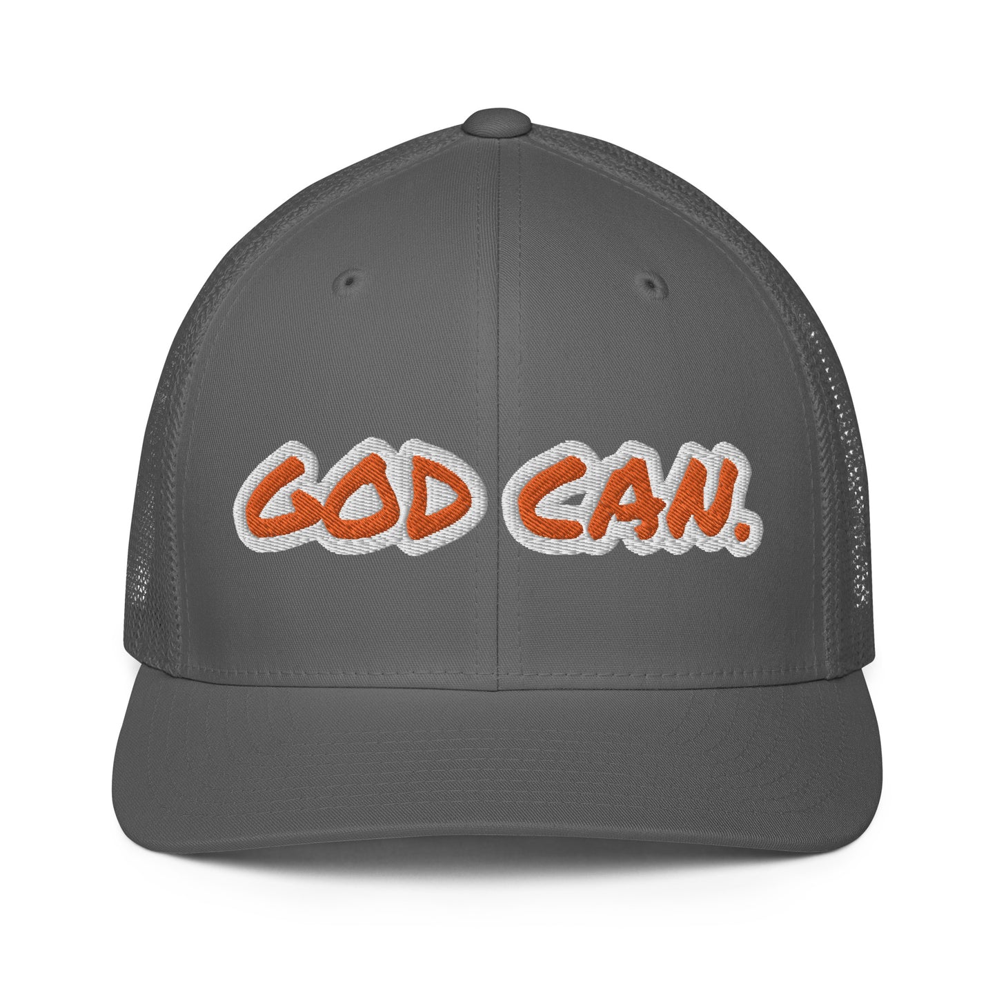 God Can- Closed-back trucker cap