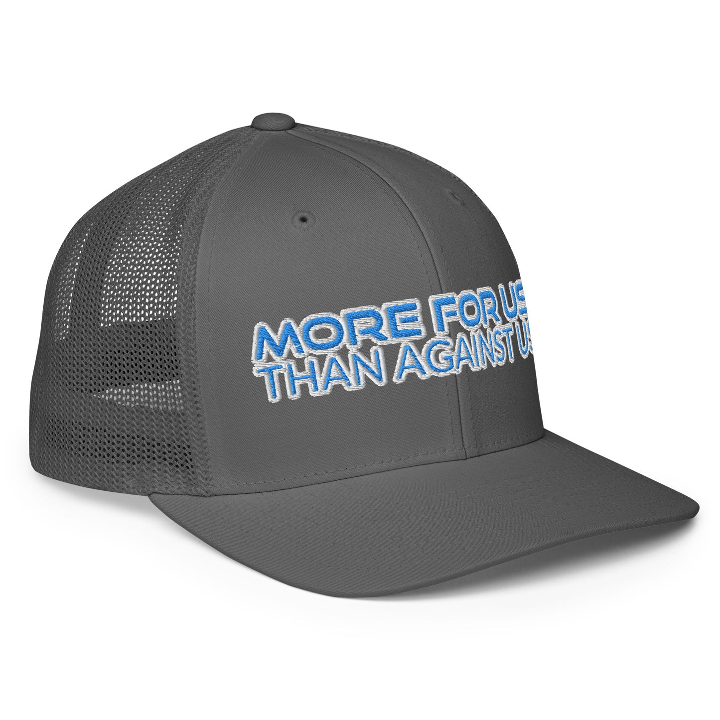 More for Us- Closed-back trucker cap