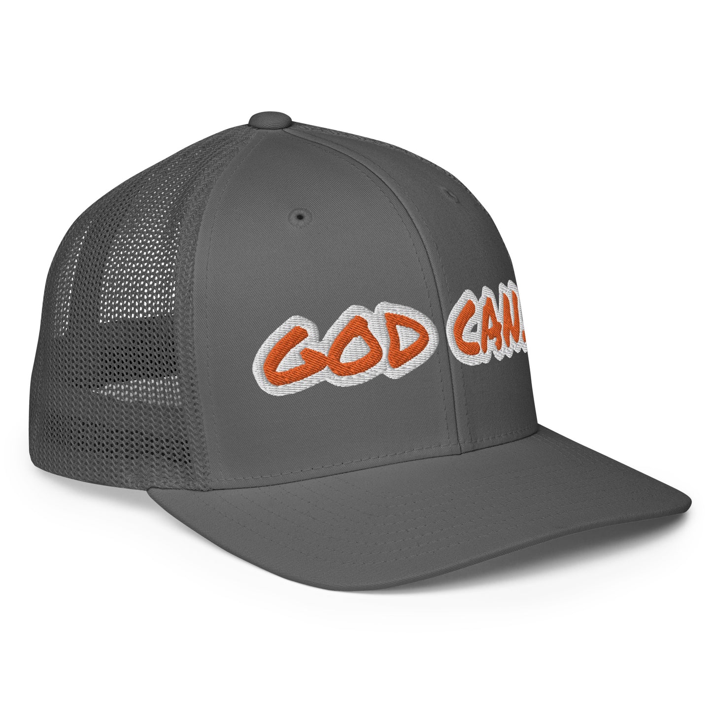 God Can- Closed-back trucker cap