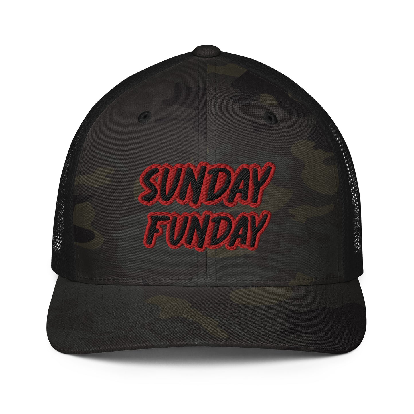 Sunday Funday- Closed-back trucker cap