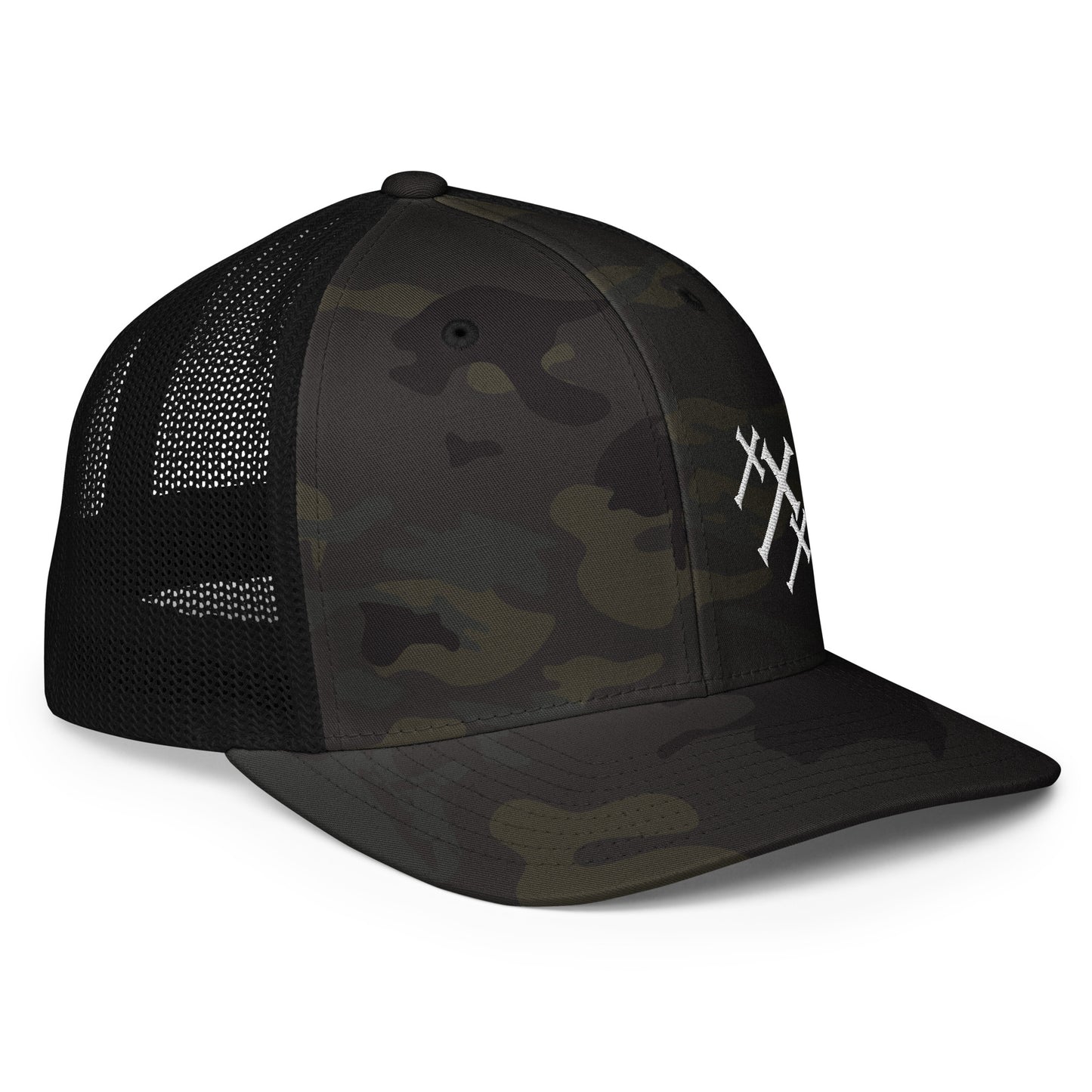 Trinity Crosses- Closed-back trucker cap