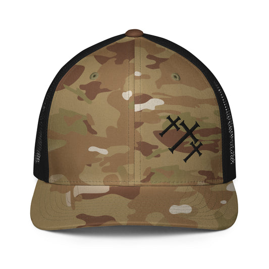 Trinity Crosses - Closed-back trucker cap