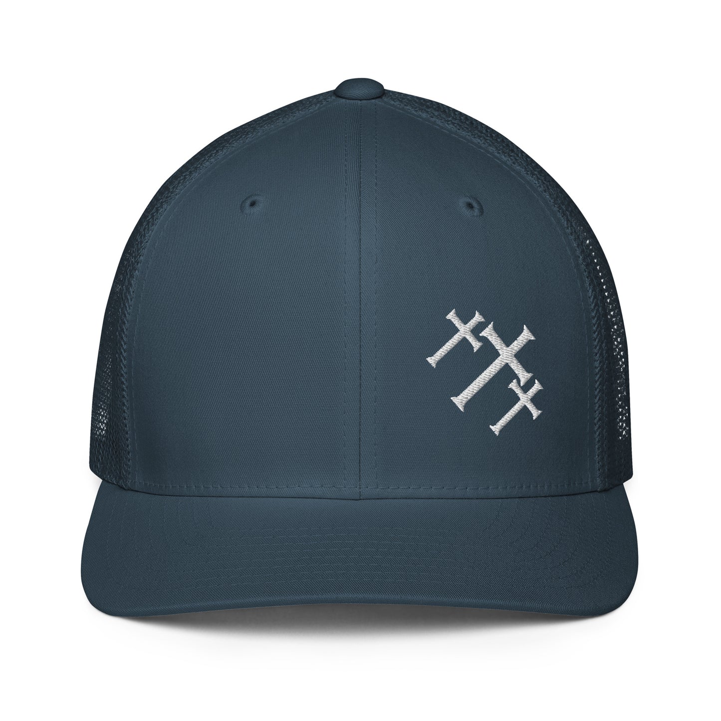 Trinity Crosses- Closed-back trucker cap