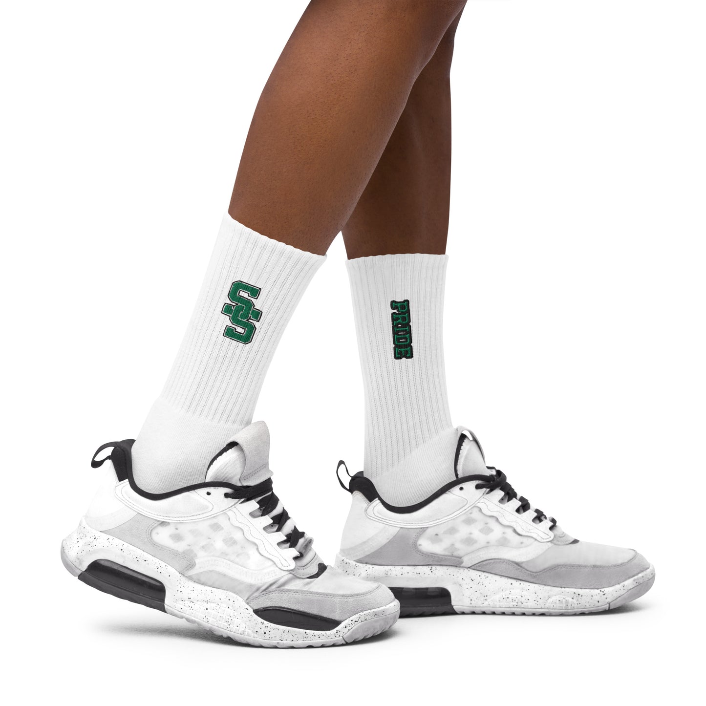 South Side H.S. Embroidered socks