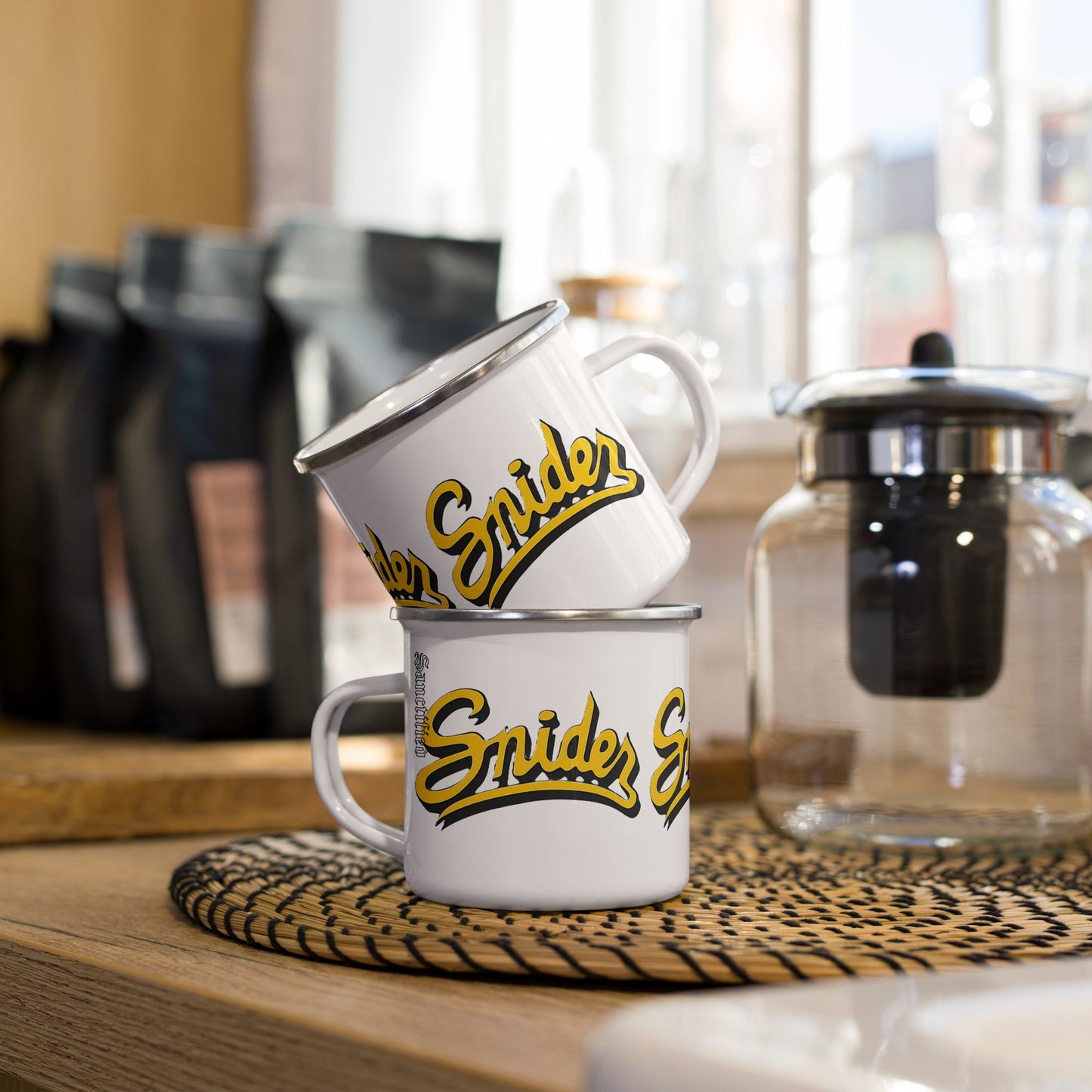 Snider H.S. Enamel Mug