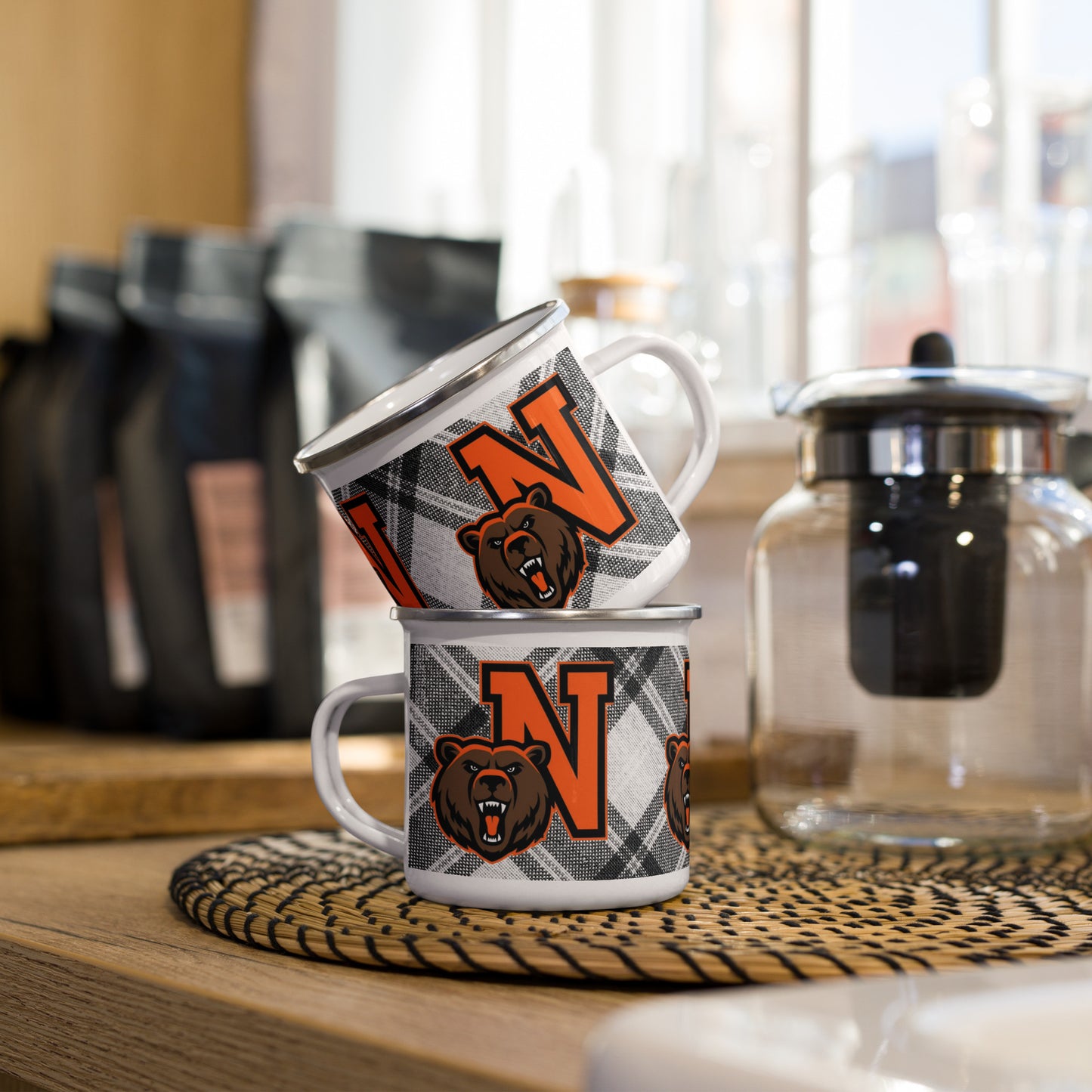 Northrop H.S. Enamel Mug