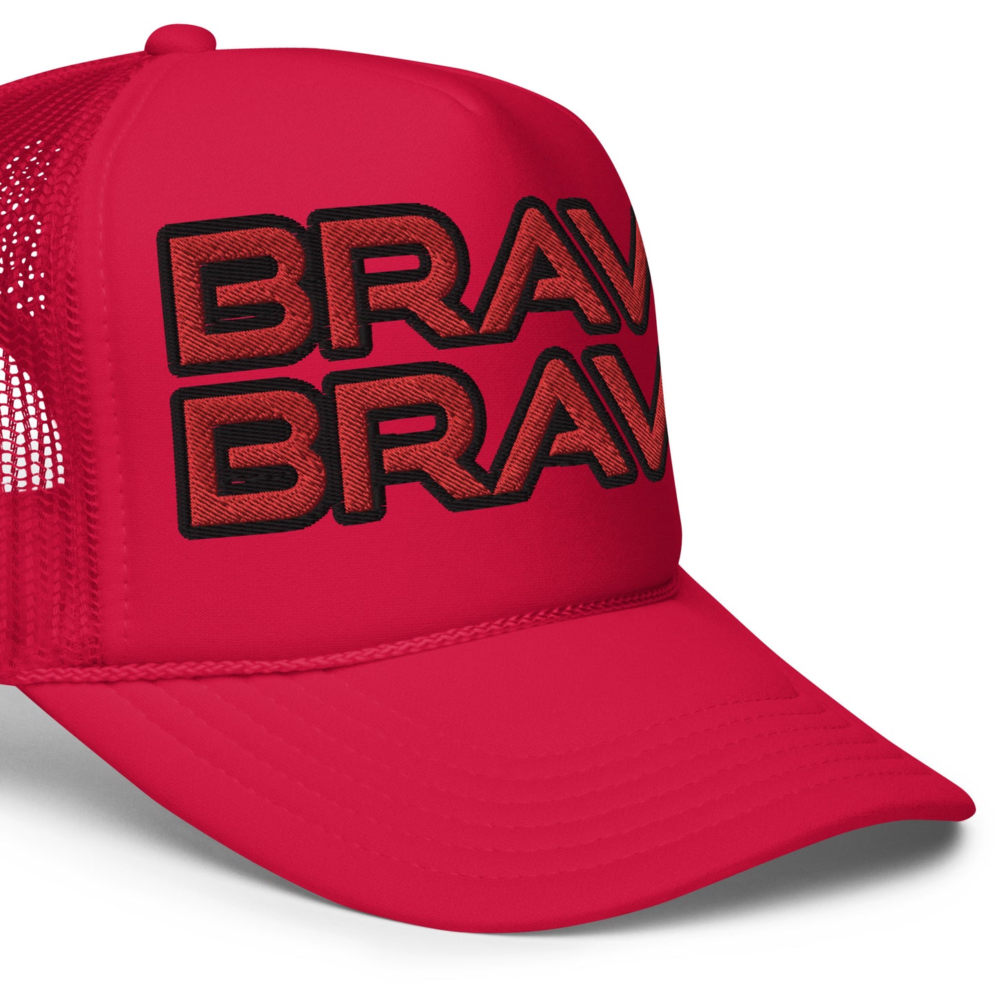 BRAVE BRAVE- Foam trucker hat